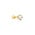 ANIA HAIE ANIA HAIE Single Earrings | Sparkle Round Barbell | VERGULD