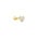 ANIA HAIE ANIA HAIE Single Earrings | Pave Heart Barbell | VERGULD