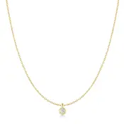 ANIA HAIE ANIA HAIE Necklace | Classic Solitaire Zirkonia | VERGULD