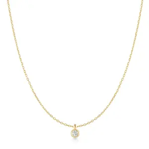 ANIA HAIE ANIA HAIE Necklace | Classic Solitaire Zirkonia | VERGULD