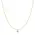ANIA HAIE ANIA HAIE Necklace | Classic Solitaire Zirkonia | VERGULD