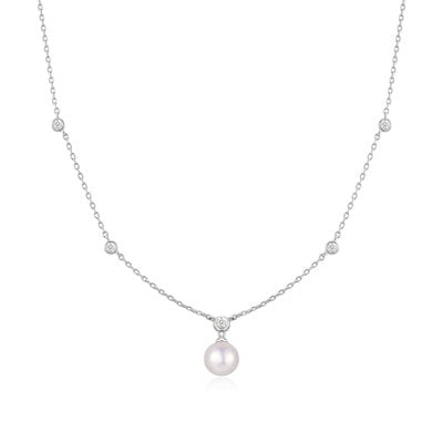 ANIA HAIE ANIA HAIE Necklace | Siler Station Zirkonia | ZILVER
