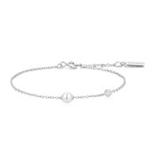 ANIA HAIE ANIA HAIE Armband | Silver Pearl Sprakle Zirkonia | ZILVER