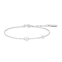 ANIA HAIE ANIA HAIE Armband | Silver Pearl Sprakle Zirkonia | ZILVER
