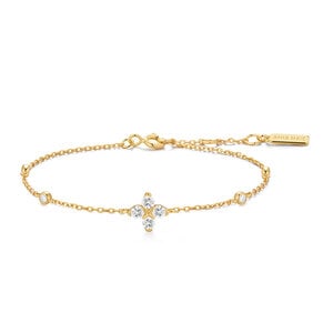 ANIA HAIE ANIA HAIE Armband | Clover Zirkonia | VERGULD