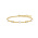 ANIA HAIE ANIA HAIE Armband | Gold Pearl Station Zirkonia | VERGULD