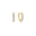 ANIA HAIE ANIA HAIE Earrings | Sparkle Hoop Zirkonia | VERGULD
