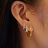 ANIA HAIE ANIA HAIE Earrings | Sparkle Hoop Zirkonia | VERGULD