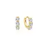 ANIA HAIE ANIA HAIE Earrings | Trio Sparkle Hoop Zirkonia | VERGULD