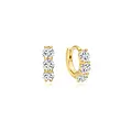 ANIA HAIE ANIA HAIE Earrings | Trio Sparkle Hoop Zirkonia | VERGULD