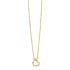 ZINZI ZINZI Ketting | Twee Harten Verbonden | VERGULD | ZIC2874Y