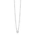 ZINZI ZINZI Ketting | Open Zonnetje Zirkonia | ZILVER | ZIC2870