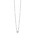 ZINZI ZINZI Ketting | Open Zonnetje Zirkonia | ZILVER | ZIC2870