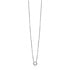 ZINZI ZINZI Ketting | Open Zonnetje Zirkonia | ZILVER | ZIC2870