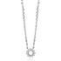 ZINZI ZINZI Ketting | Open Zonnetje Zirkonia | ZILVER | ZIC2870