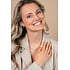 ZINZI ZINZI Ketting | Open Zonnetje Zirkonia | ZILVER | ZIC2870