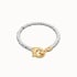 UNOde50 UNOde50 Armband | SER INVENCIBLE | Fijne kralen en karabijnhaak | Bicolor | PUL2581OROMTL