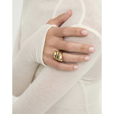 UNOde50 UNOde50 Ring | Axis | Verguld | ANI0871ORO