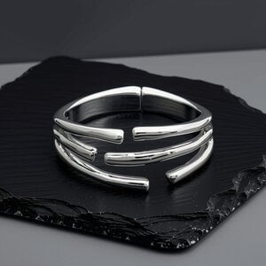UNOde50 UNOde50 Armband | Bangle | Meerdere Verweven Organische Vormen | SS26