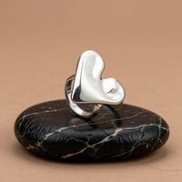 UNOde50 UNOde50 Ring | Hartvorming Statement Ring | SS26