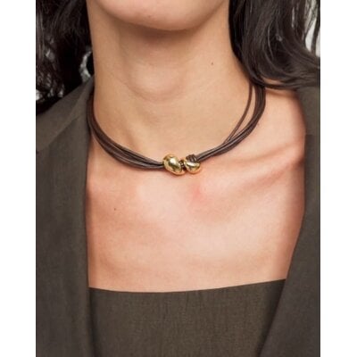 UNOde50 UNOde50 Ketting | Essentia | Verguld | COL2102MARORO