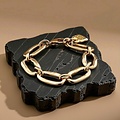 UNOde50 UNOde50 Armband | AWESOME | VERGULD | Schakel Armband