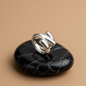 UNOde50 UNOde50 Ring | Drie Verweven Organische Vormen | SS26