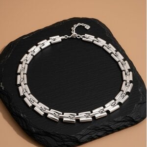 UNOde50 UNOde50 Ketting | Square Links Chain Necklace | SS26
