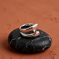 UNOde50 UNOde50 Ring | SER ORIGINAL | Cross Link Ring | SS25