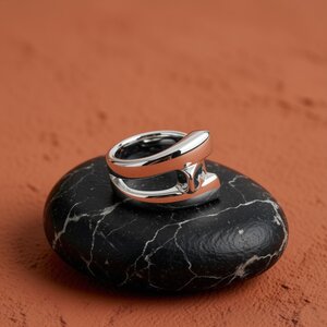UNOde50 UNOde50 Ring | SER ORIGINAL | Cross Link Ring | SS25