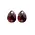 SPARKLING SPARKLING Oorbellen | Edelstenen | Red Tiger Eye Afterglow