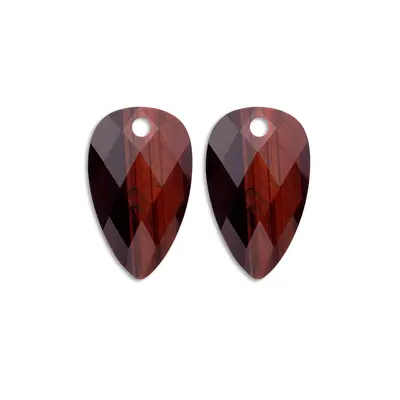 SPARKLING SPARKLING Oorbellen | Edelstenen | Red Tiger Eye Blossom