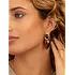 SPARKLING SPARKLING Oorbellen | Edelstenen | Red Tiger Eye Blossom