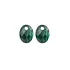 SPARKLING SPARKLING Oorbellen | Edelstenen | Malachite Medium Oval