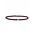 SPARKLING SPARKLING Armband | Saturn Armband Small Red Tiger Eye | Verguld