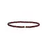 SPARKLING SPARKLING Armband | Saturn Armband Small Red Tiger Eye | Verguld