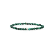 SPARKLING SPARKLING Armband | Saturn Armband Small Malachite | Verguld