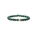 SPARKLING SPARKLING Armband | Saturn Armband Large Malachite | Verguld