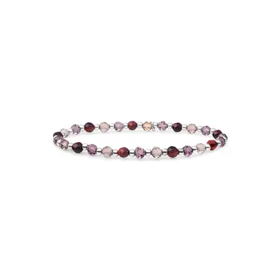 SPARKLING SPARKLING Armband | Multi Gem Interstellar Armband Mulberry | Verguld