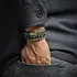 REBEL & ROSE REBEL & ROSE Armband | Slices Camouflage Green | 6 mm