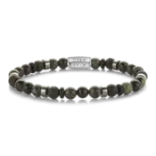 REBEL & ROSE REBEL & ROSE Armband | Variations Green Forest | 6 mm