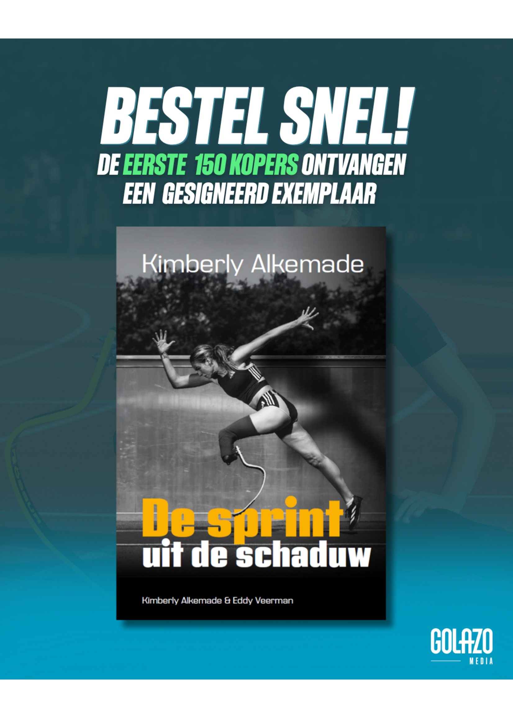 Kimberly Alkemade -  De sprint uit de schaduw