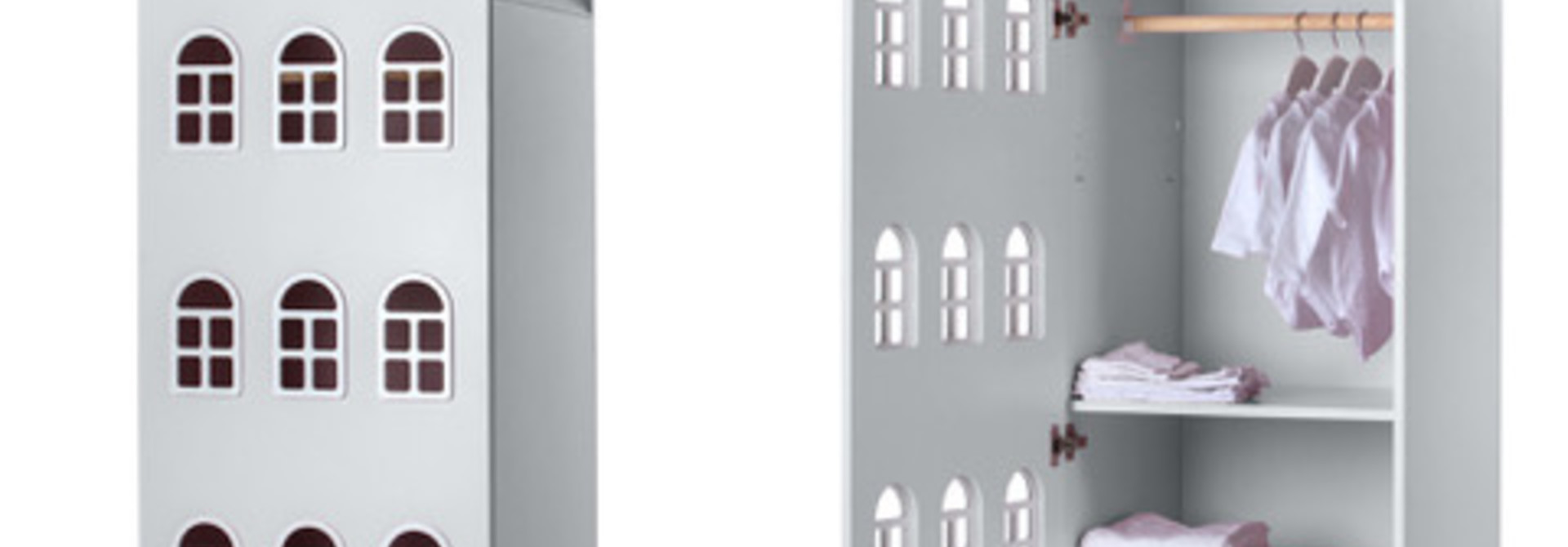 Cabinet Amsterdam Bellgable, XL 216/60/40 cm