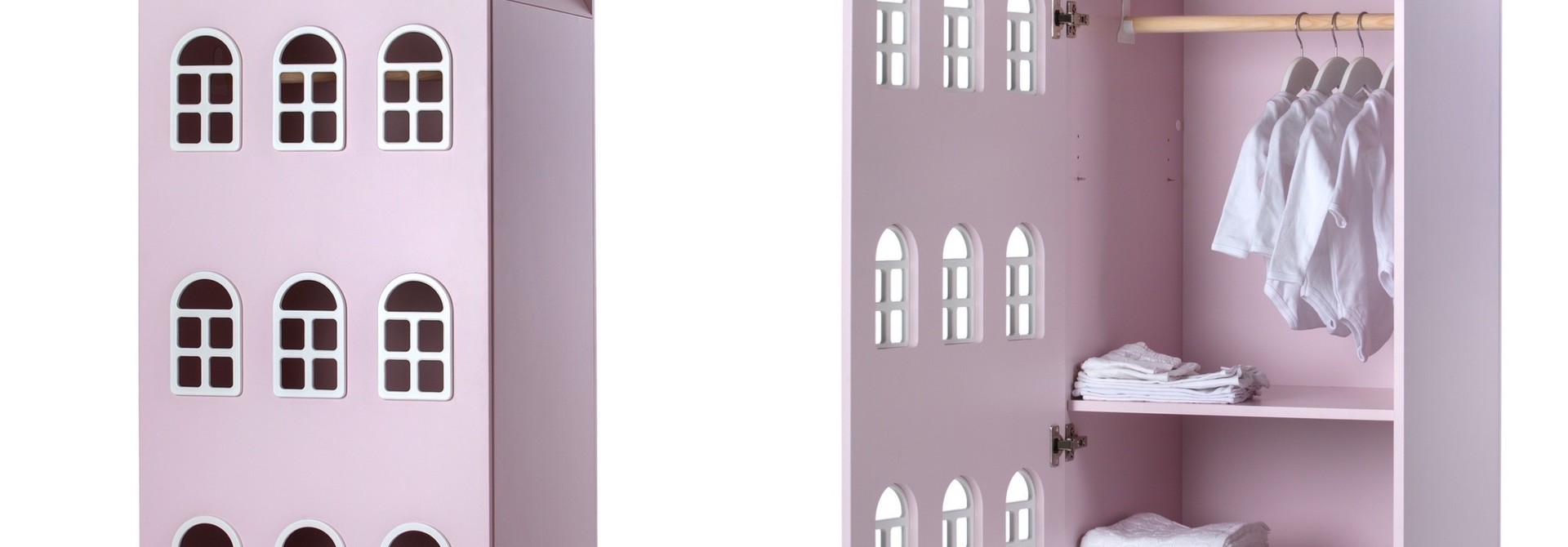Cabinet Amsterdam Bellgable, 198/55/55 cm