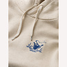 Libertine Libertine copeland coffee hoodie 1867 - ecru melange Libertine Libertine copeland coffee hoodie 1867 - ecru melange