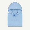 Ampère samuel embroidered hoodie - placid blue Ampère samuel embroidered hoodie - placid blue