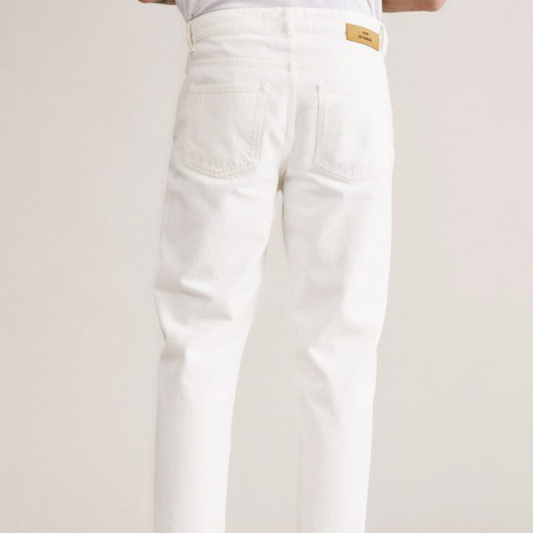 won hundred ben jeans - tinted white distressed