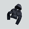 Nn07 puffer 8245 hooded coat - black Nn07 puffer 8245 hooded coat - black