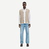 Samsoe Samsoe lewis 10490 vest - pure cashmere Samsoe Samsoe lewis 10490 vest - pure cashmere