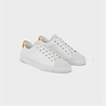 Etq Amsterdam LT01 court lite leather sneaker - white|sunflower Etq Amsterdam LT01 court lite leather sneaker - white|sunflower